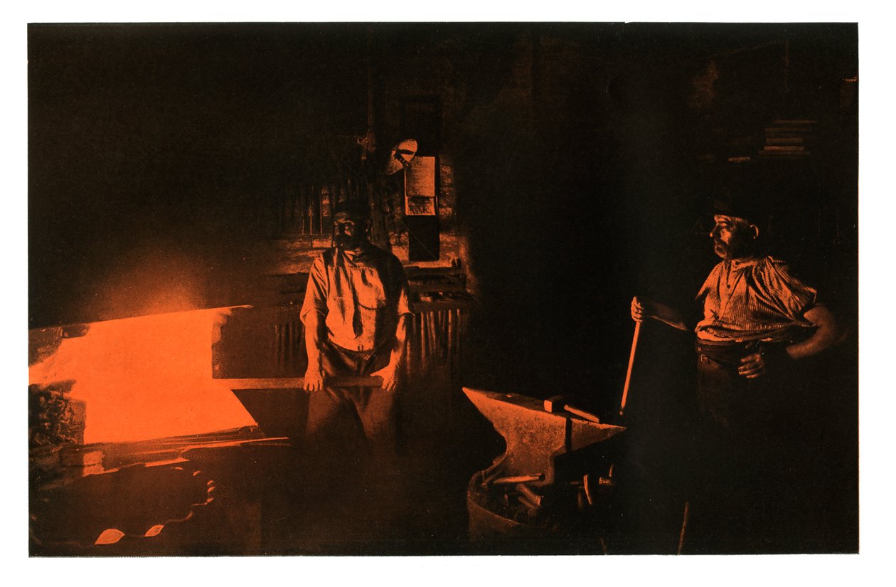 De Smidse, 1901 door Waldemar Titzenthaler
