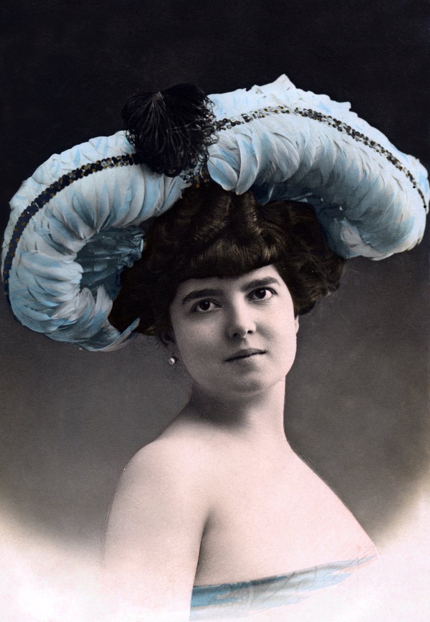 Paule Delys, theateractrice, 1904 door Walery