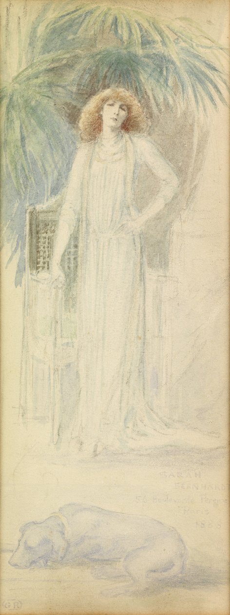 Sarah Bernhardt door Walford Graham Robertson
