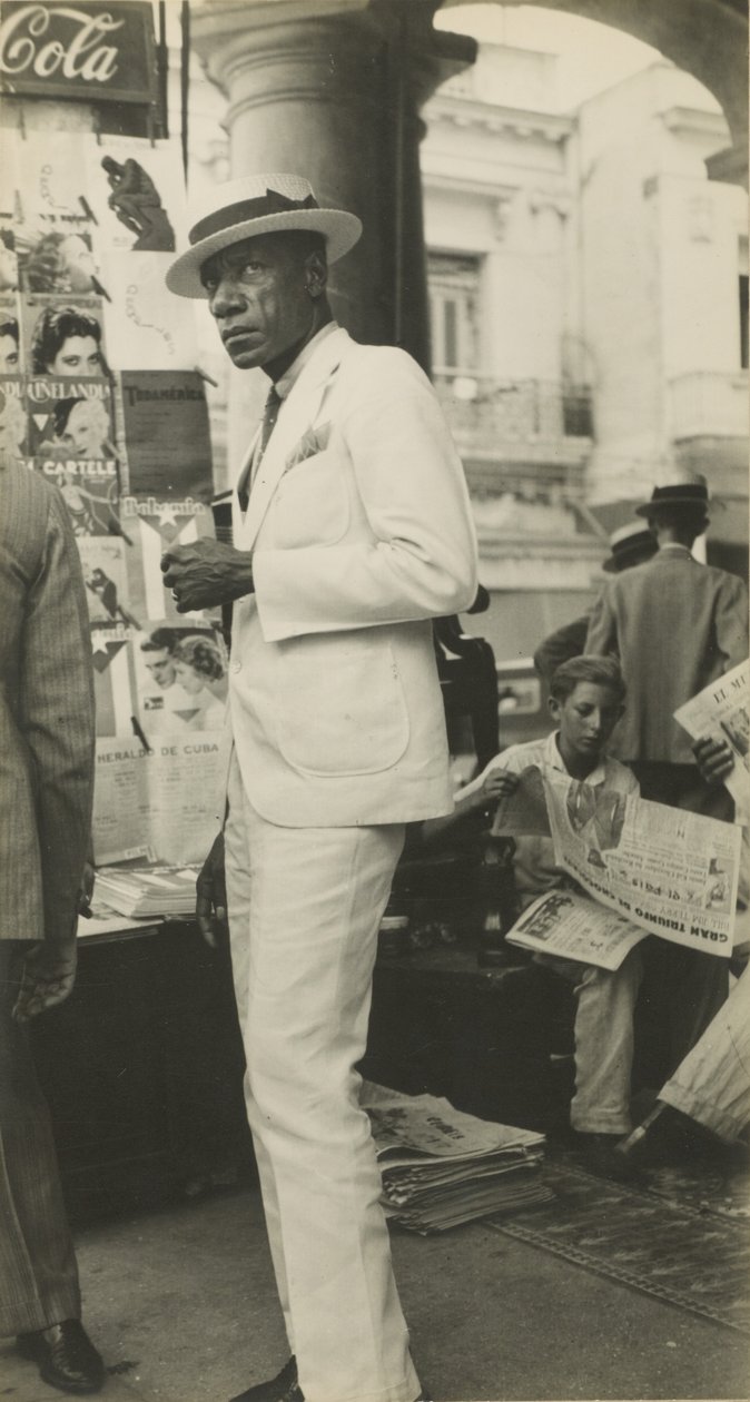 Havana Burger / Burger in het centrum van Havana door Walker Evans