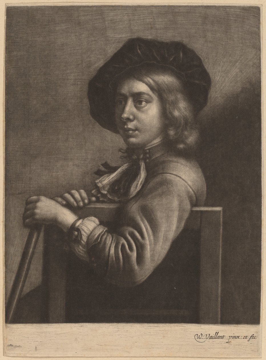 Zelfportret door Wallerant Vaillant