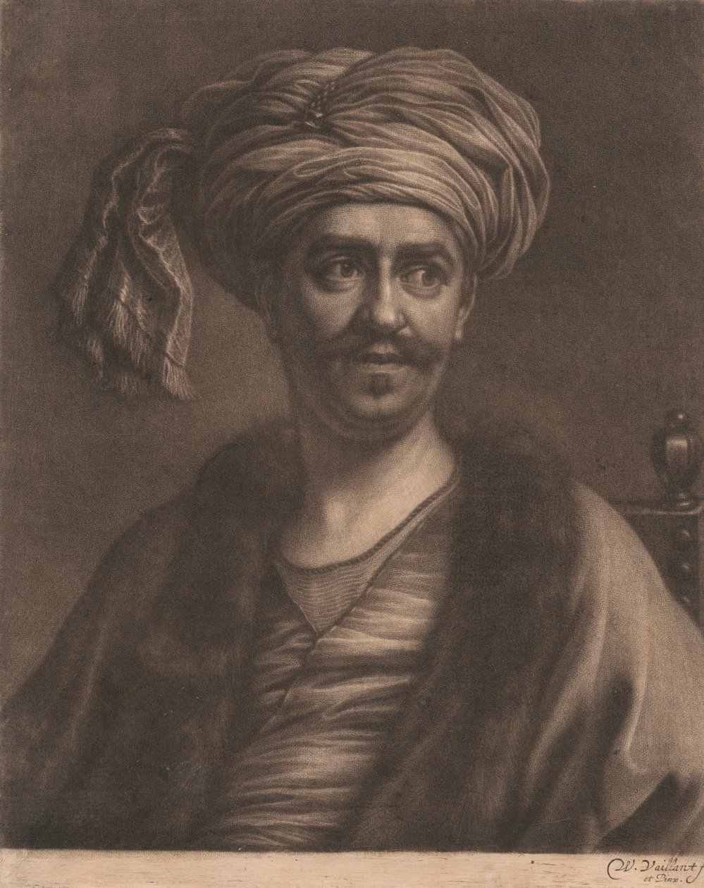 De Turk door Wallerant Vaillant