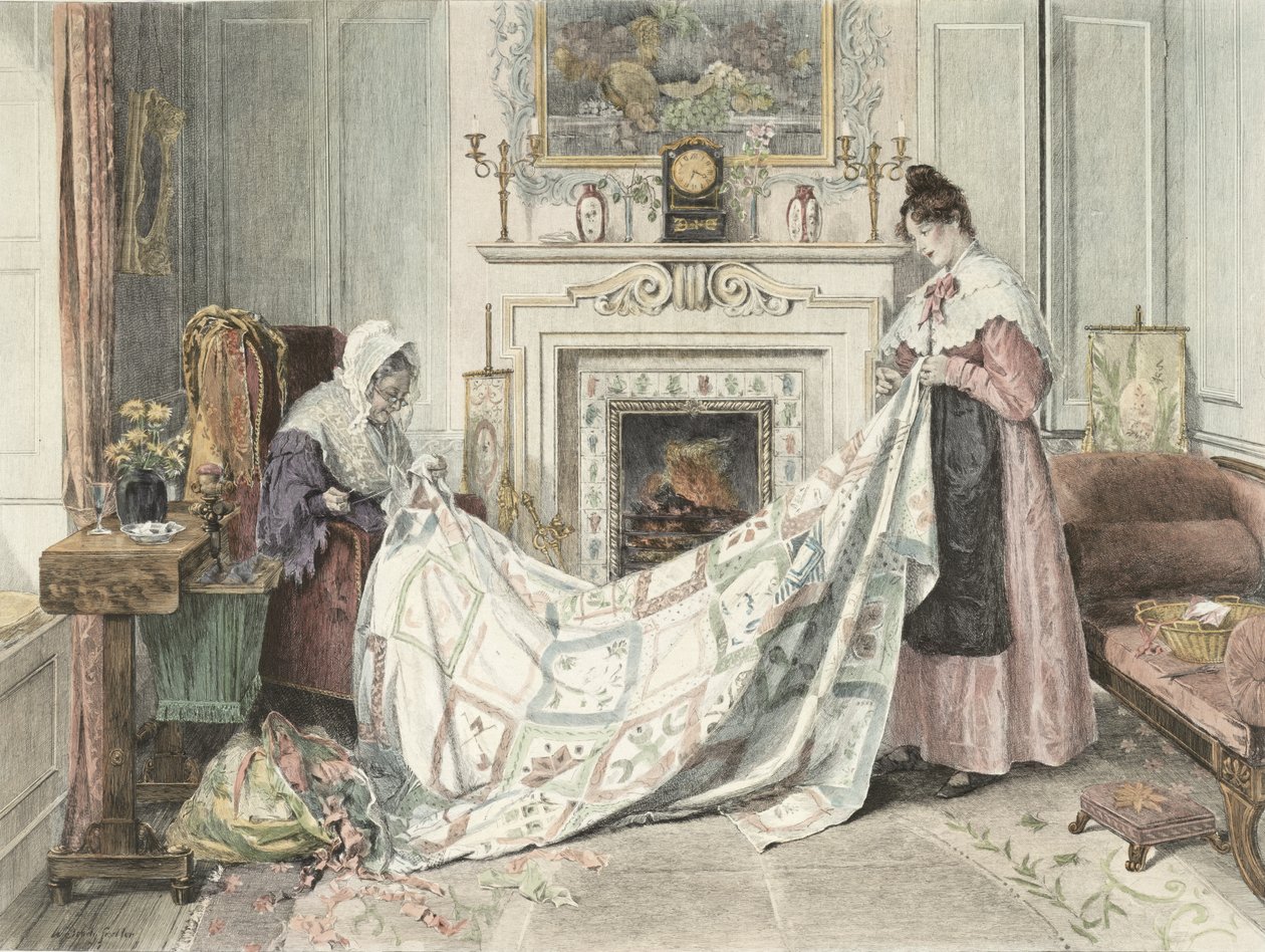 Bijna klaar, gepubliceerd 1898 door Walter Dendy Sadler