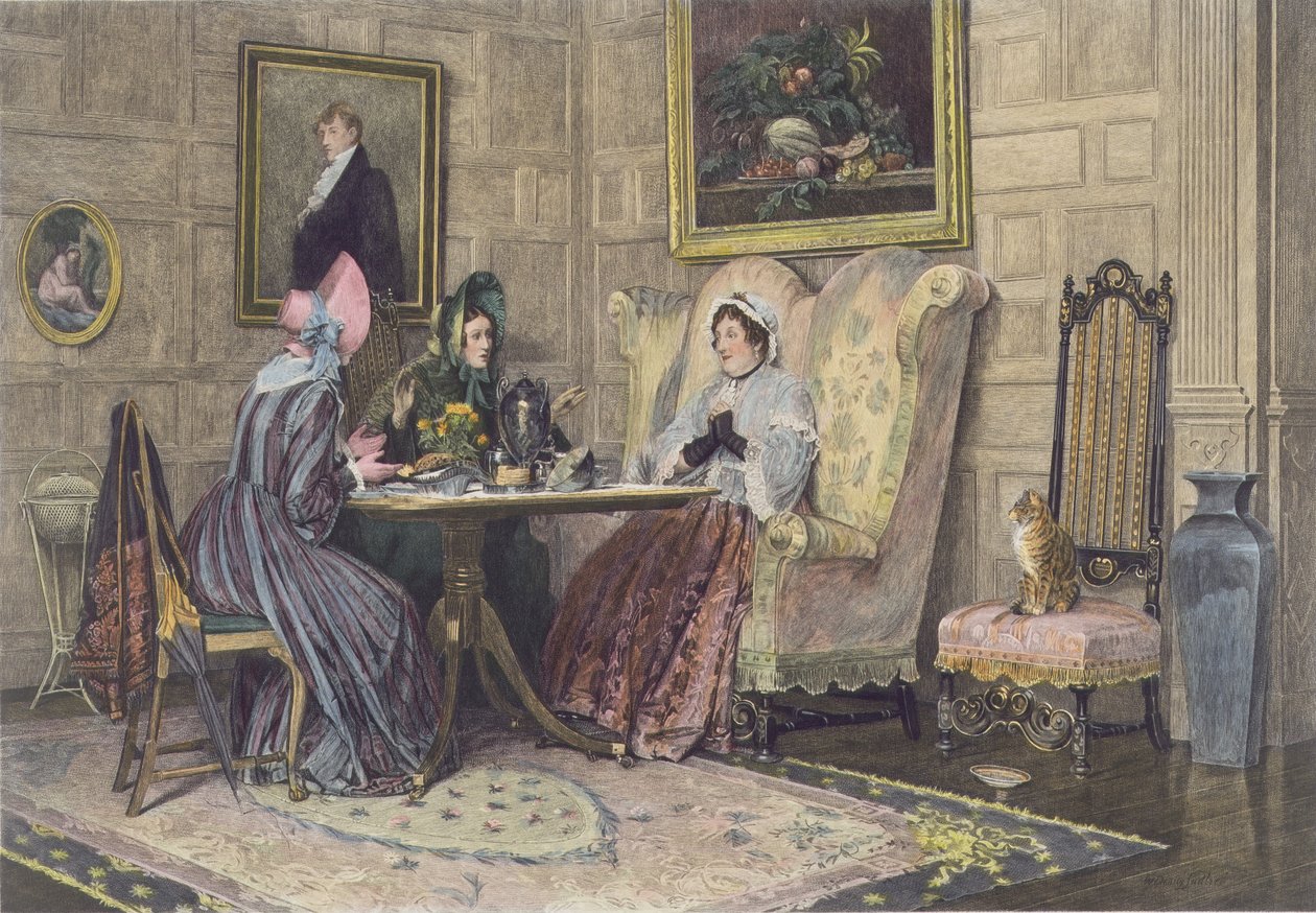 Schandaal en thee, uitgegeven 1893 door Walter Dendy Sadler