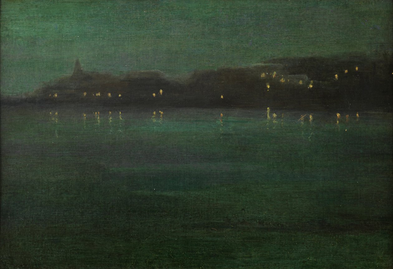 Nocturne: Battersea Reach door Walter Greaves