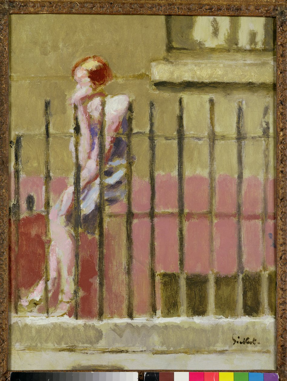 Angel Basement of De avondprimula of De gebiedstrap door Walter Richard Sickert