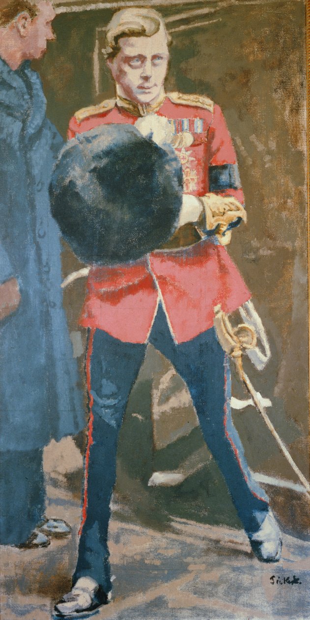 Edward VIII (1894-1972) als een Welsh Guard door Walter Richard Sickert