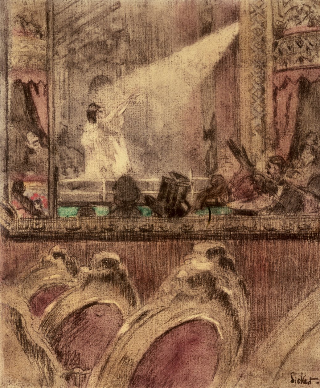 De Oude Bedford door Walter Richard Sickert