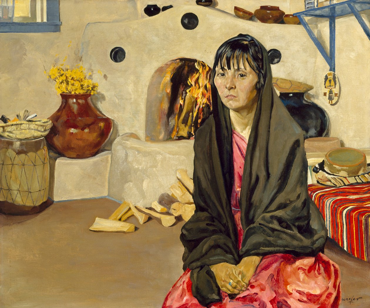 Anna, c.1914-36 door Walter Ufer
