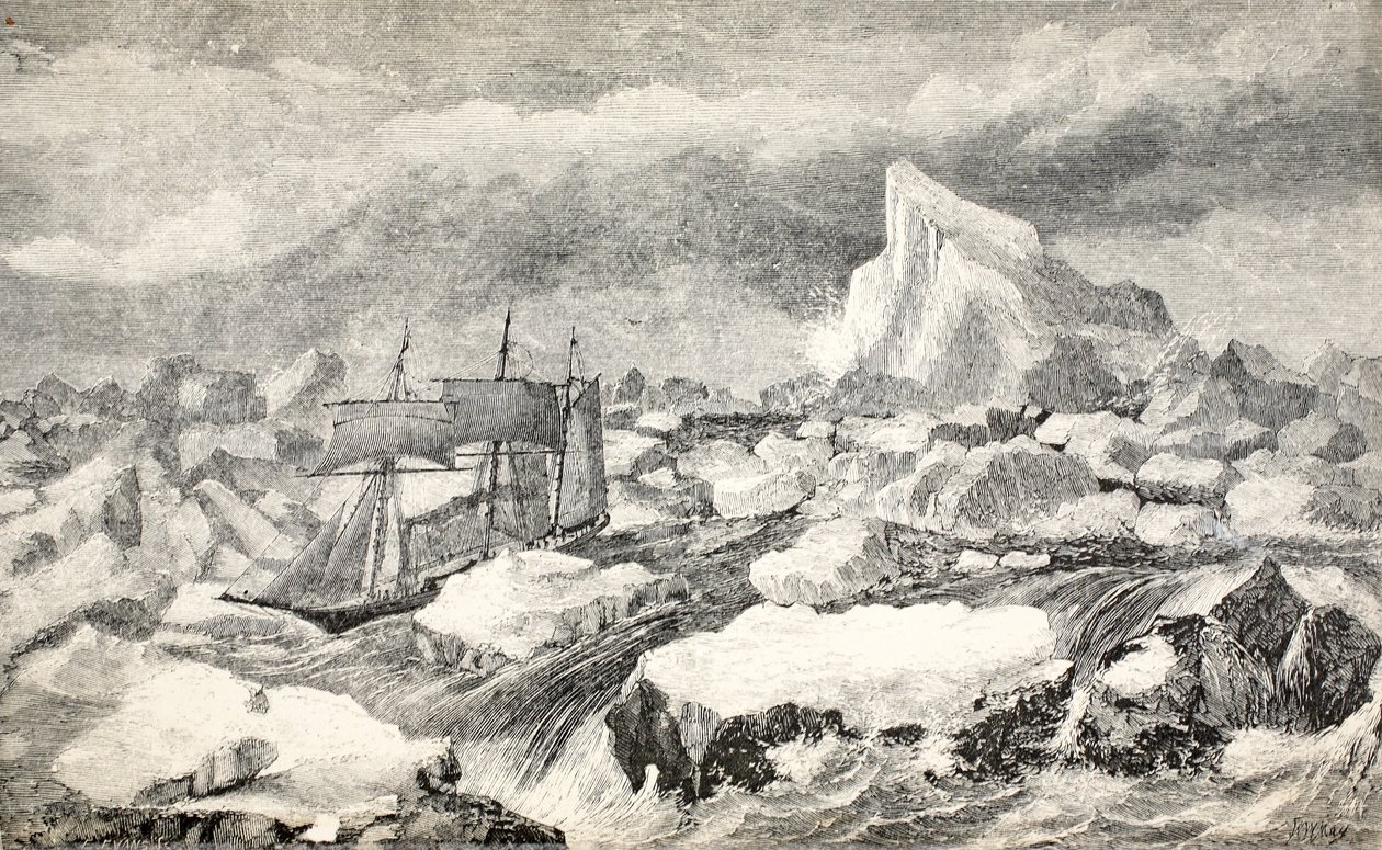 De Vos Stoomt uit het Rollende Pak, 1859 door Walter William May