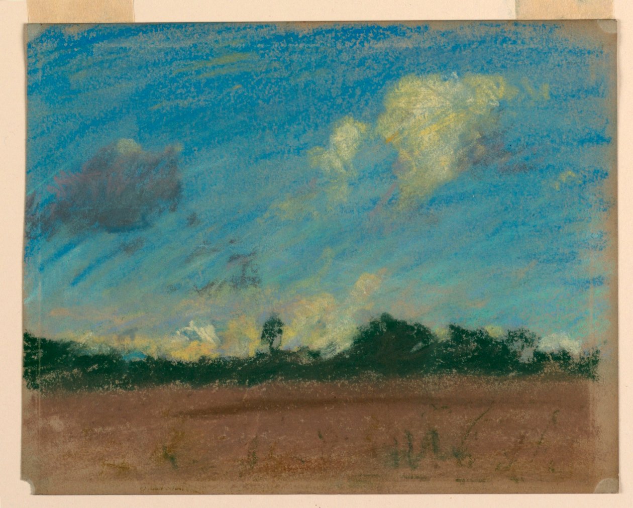 Landschap door Walter Clark