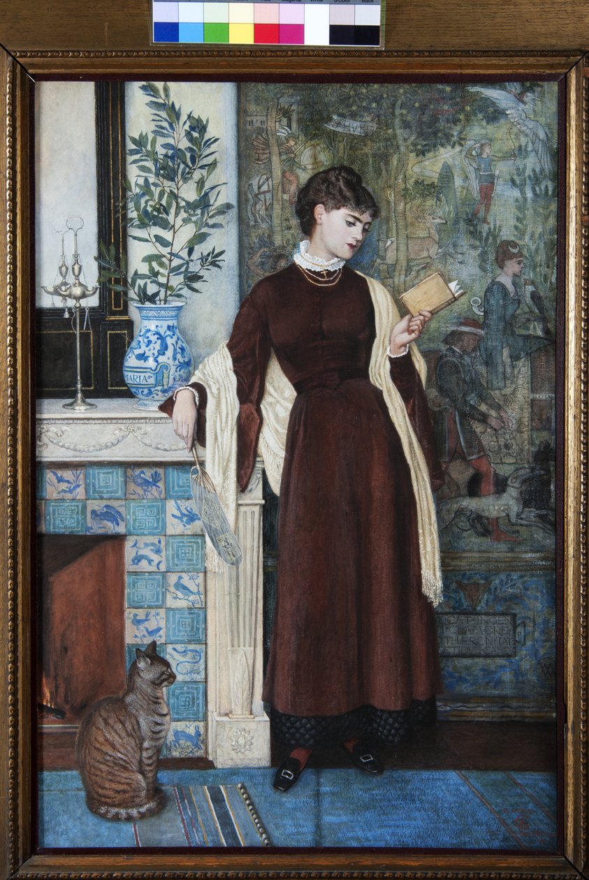 Thuis: een portret door Walter Crane