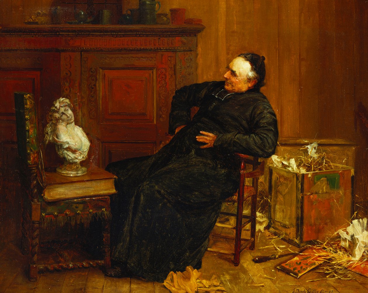 De Kenner, 1884-87 door Walter Dendy Sadler