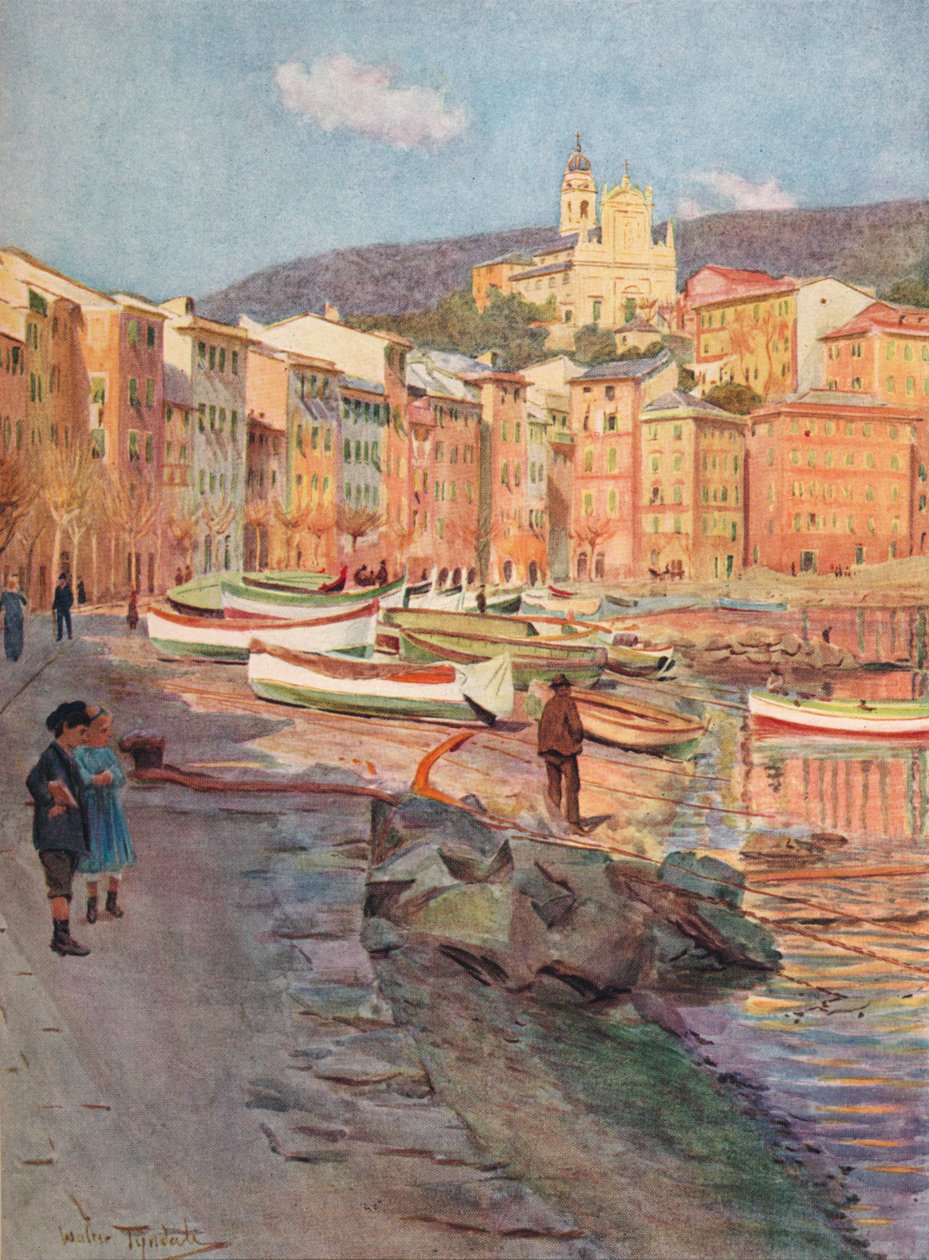 S. Margherita Ligure door Walter Frederick Roofe Tyndale