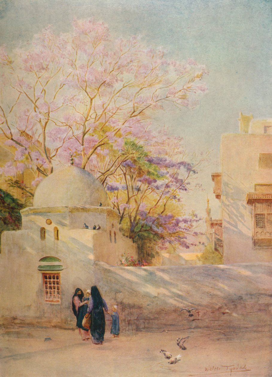 De Jacaranda, c1905, 1912 door Walter Frederick Roofe Tyndale