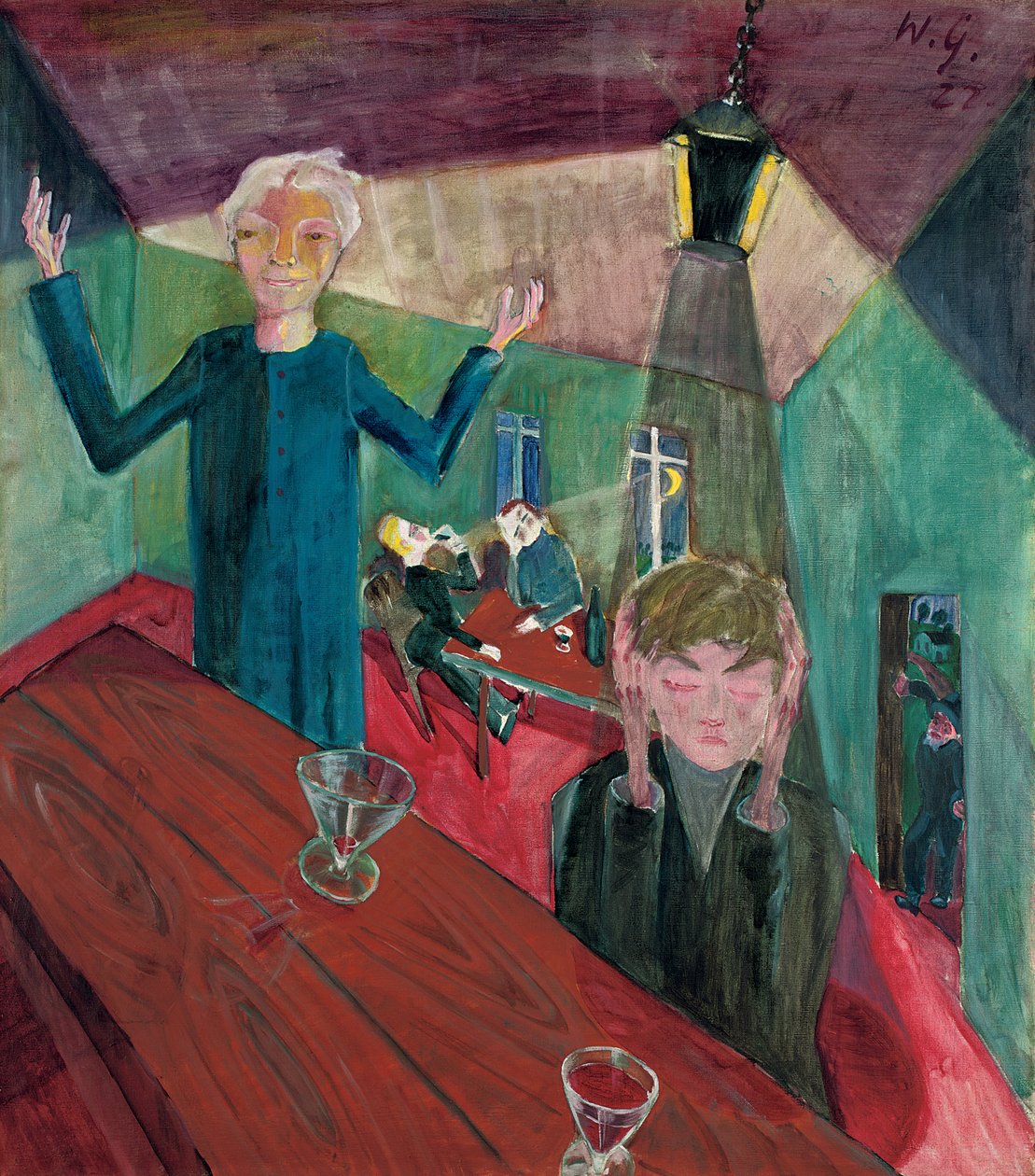 Drinkers door Walter Gramatte