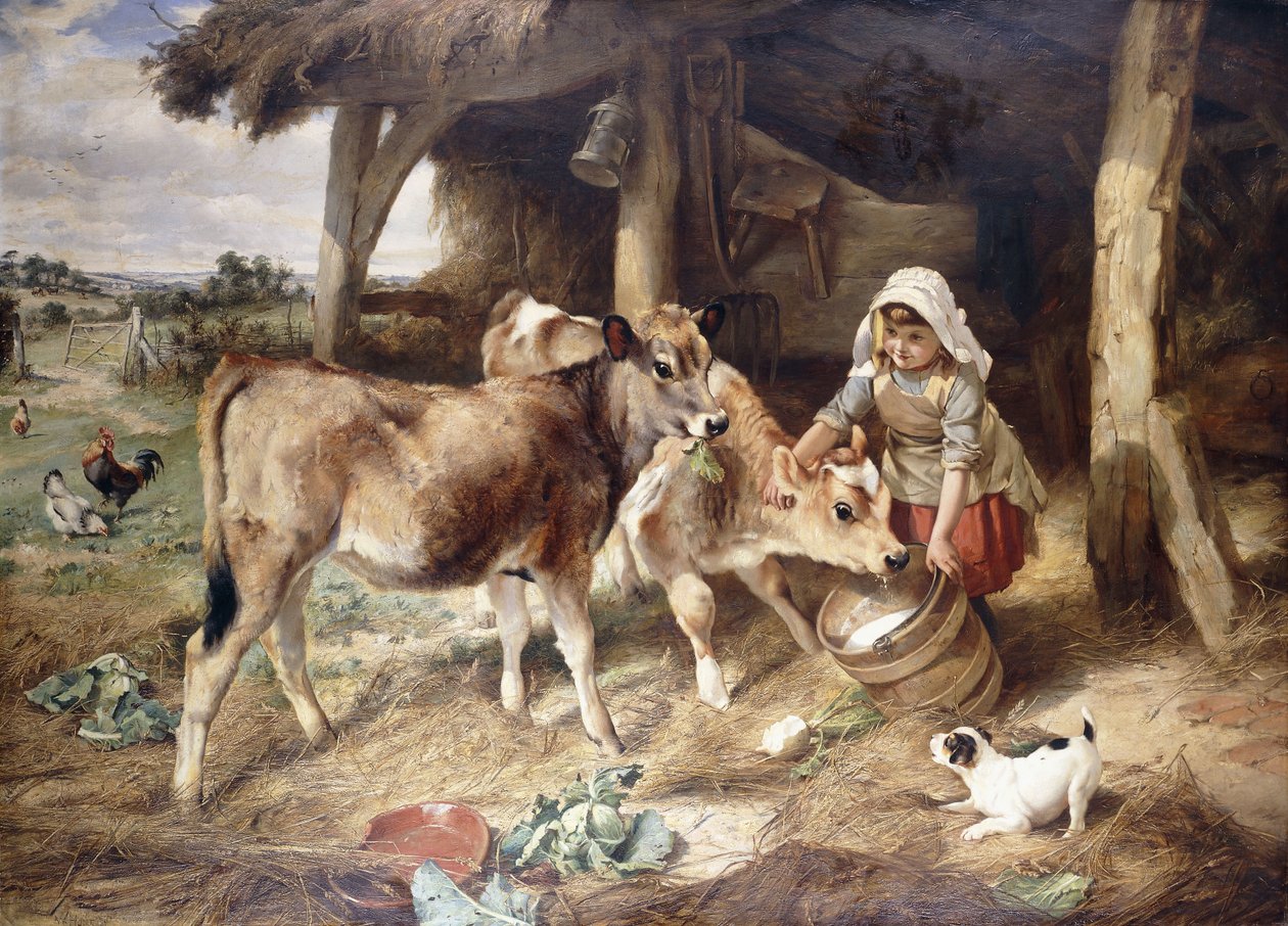 De Weanlings door Walter Hunt