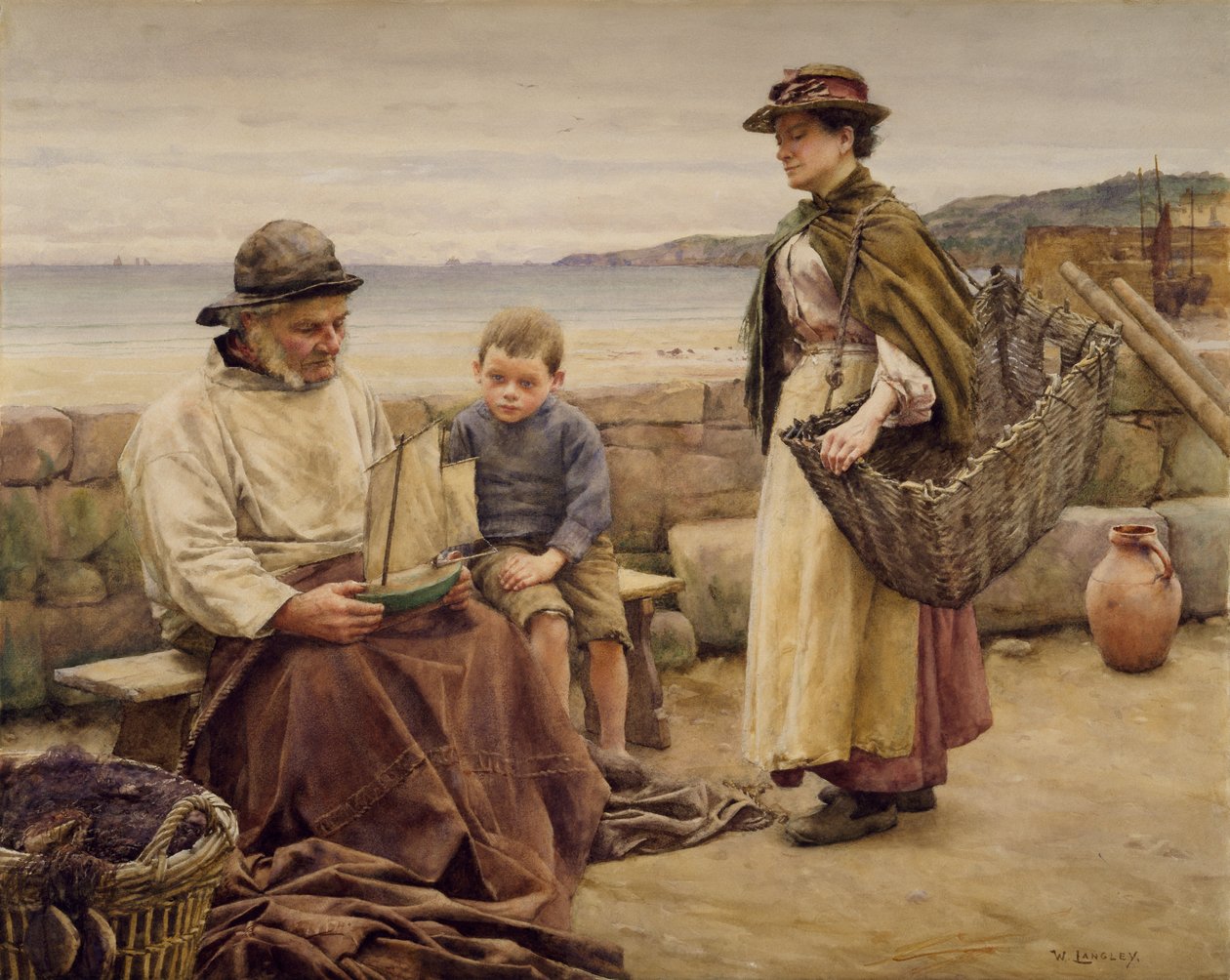 Deskundig advies, 1905-06 door Walter Langley
