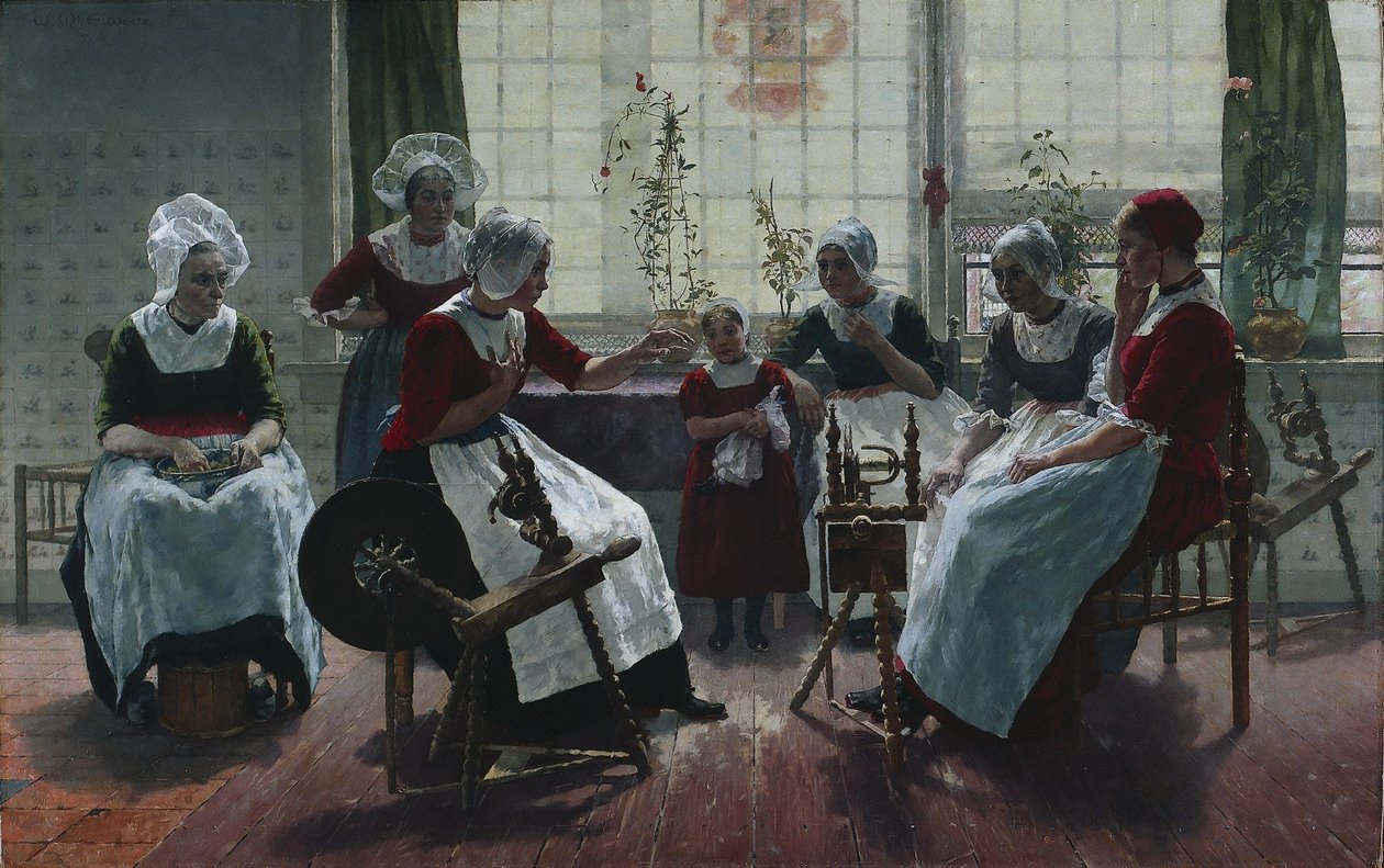 Het spookverhaal, 1887 door Walter McEwen