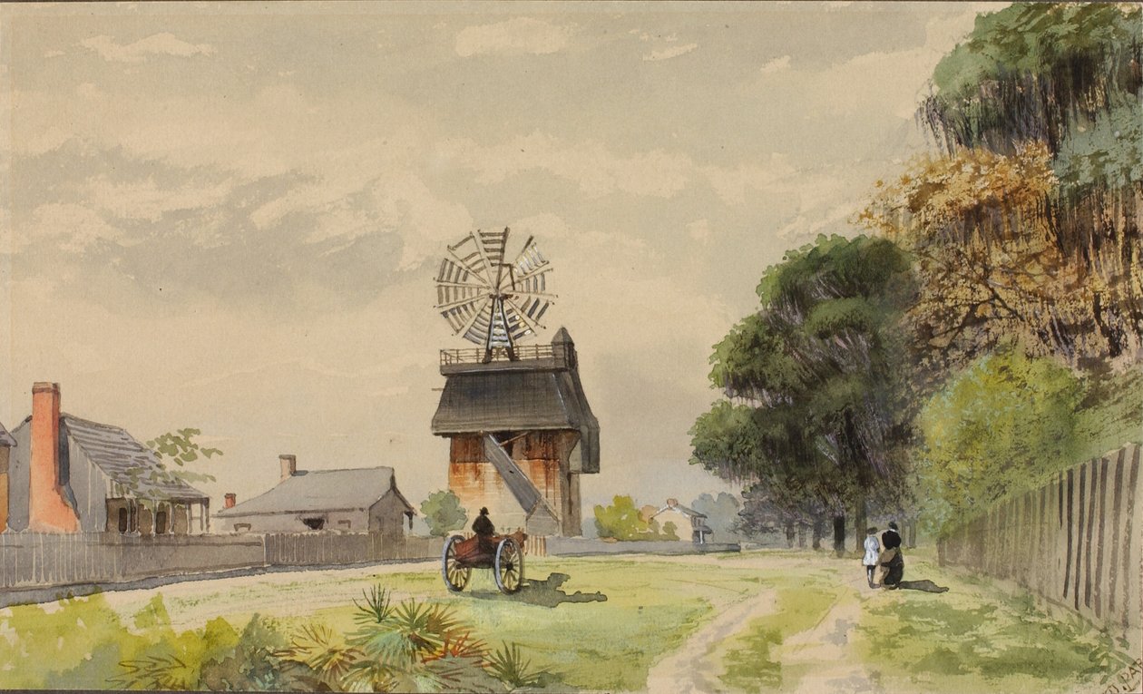 Florida Dorp, n.d. door Walter Paris