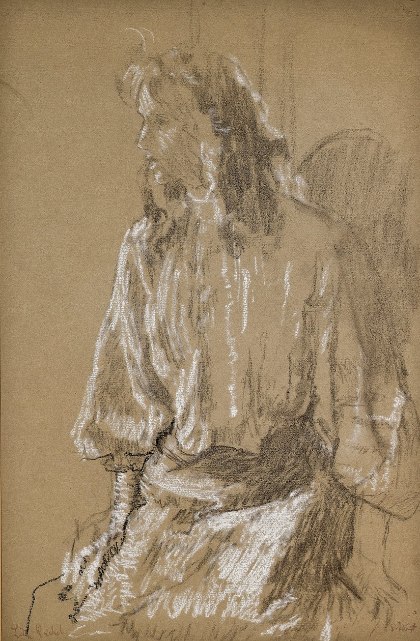 Kleine Rachel, 1907 door Walter Richard Sickert