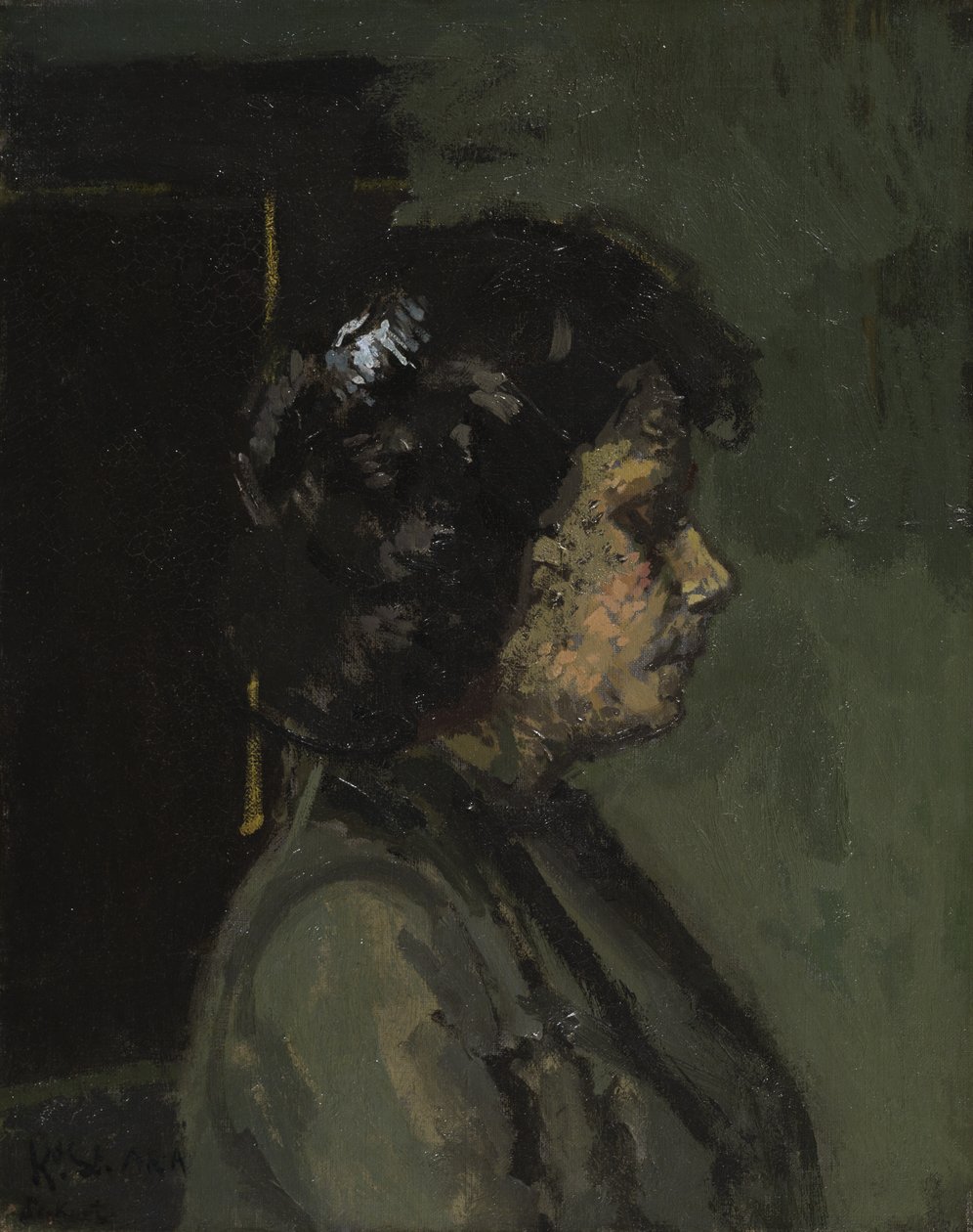Portret van Mevrouw Barrett, 1906 door Walter Richard Sickert