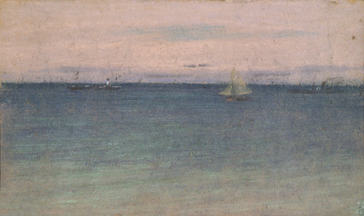 Zeegezicht door Walter Richard Sickert
