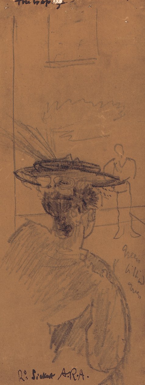 De trapeze door Walter Richard Sickert