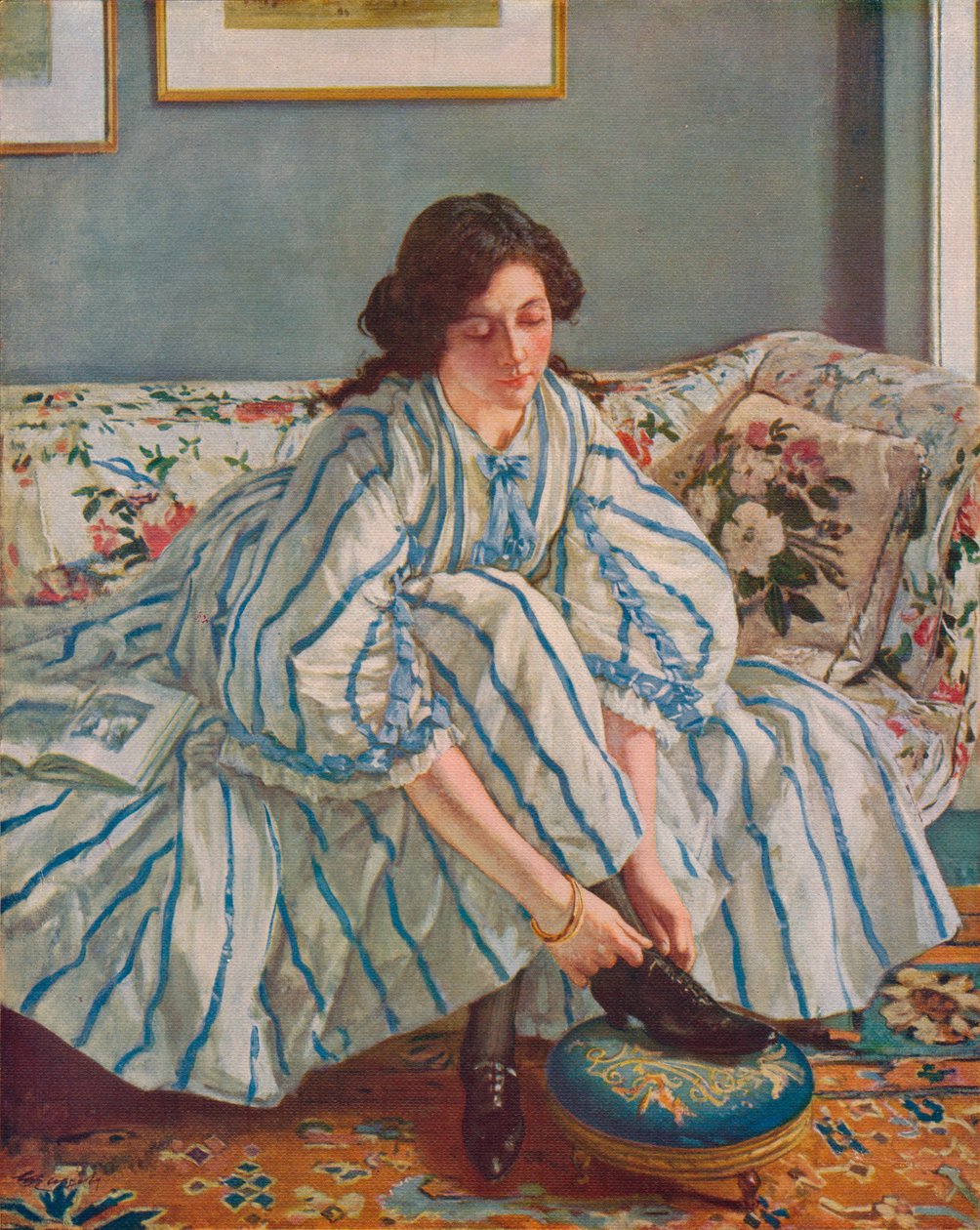 Veters Strikken, ca. 1900 door Walter Russell
