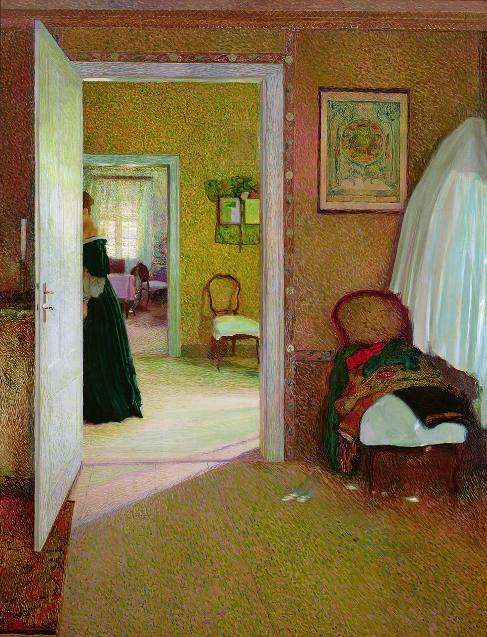 Interieur door Walter Sigmund Hampel
