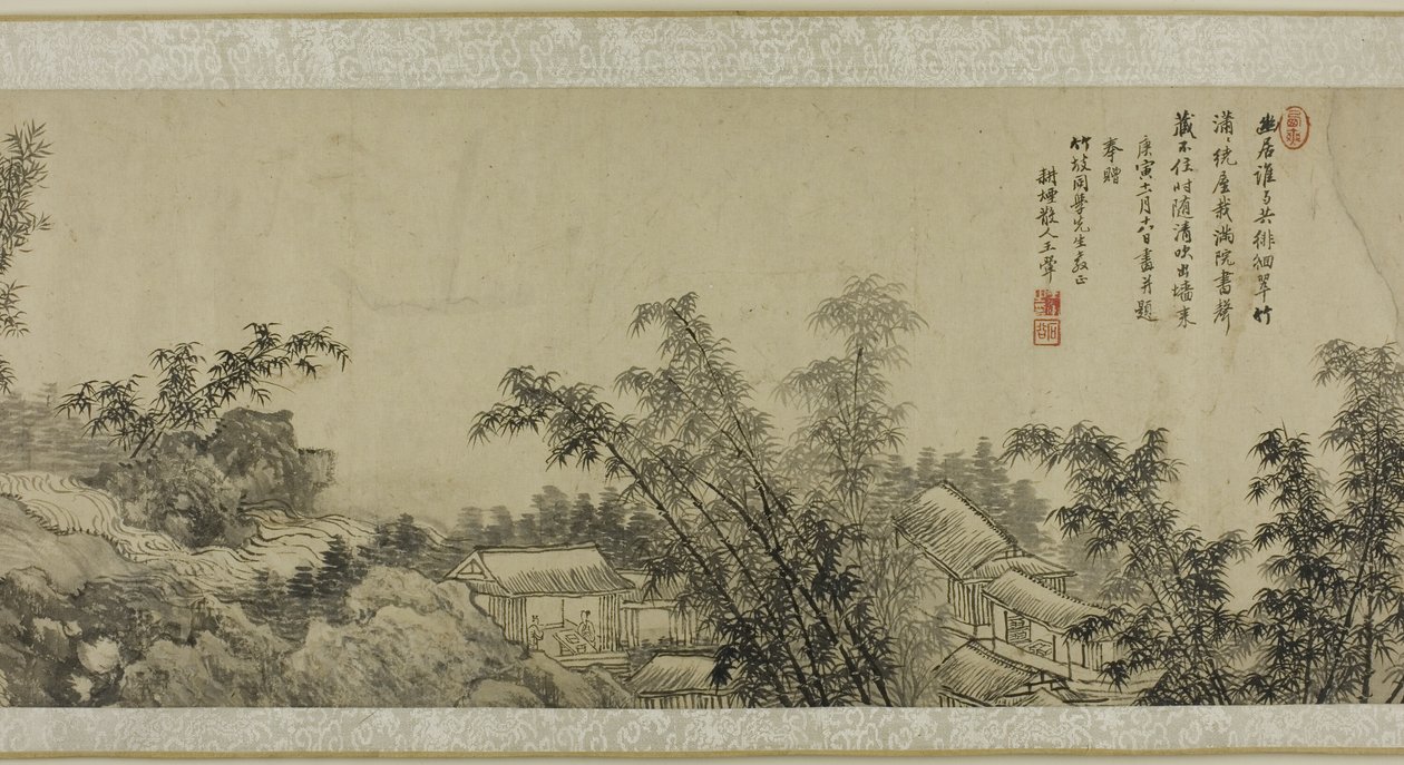 De Bamboehelling door Wang Hui