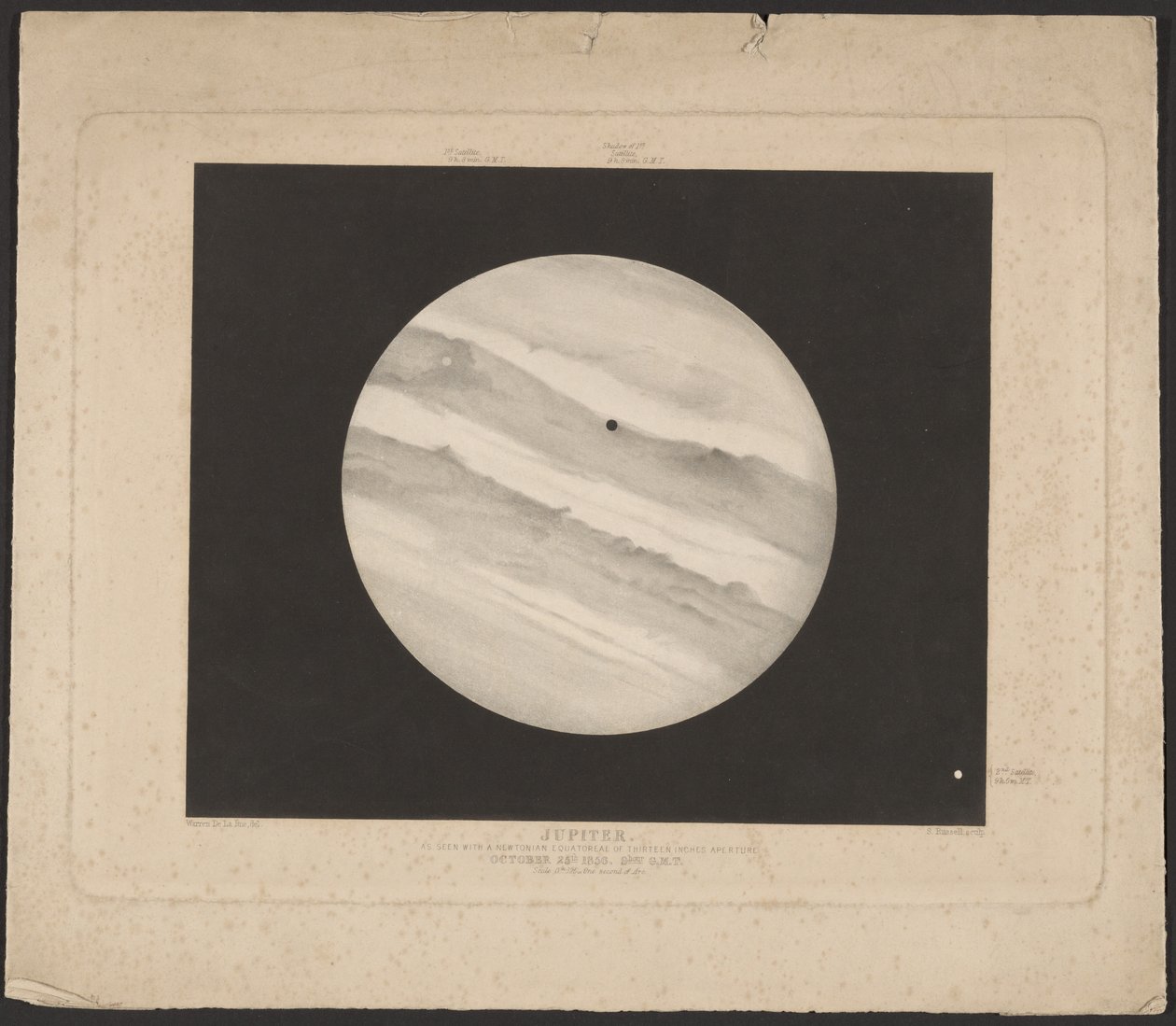 Jupiter door Warren De La Rue