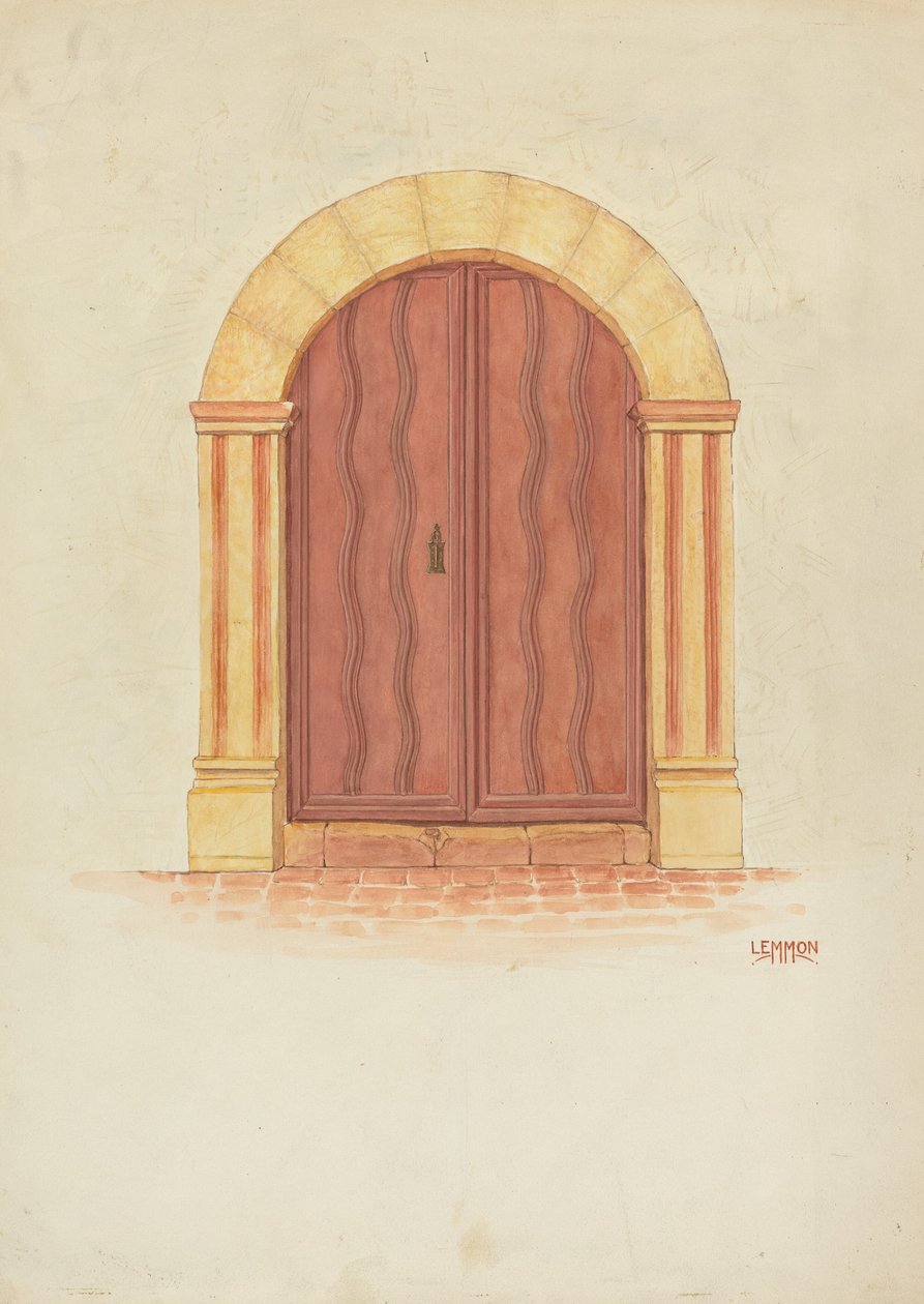 Missiedeuren door Warren W. Lemmon