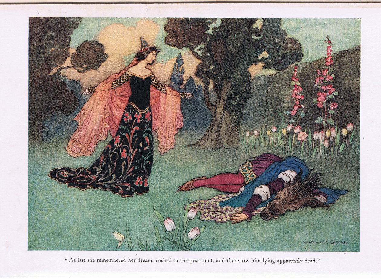 Eindelijk herinnerde ze zich door Warwick Goble