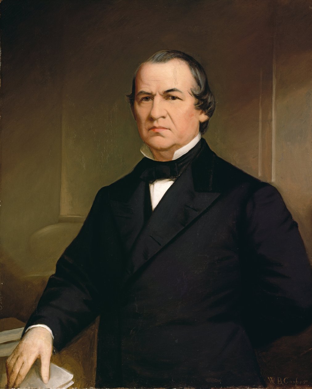 Portret van Andrew Johnson (1808-1875) door Washington Bogart Cooper