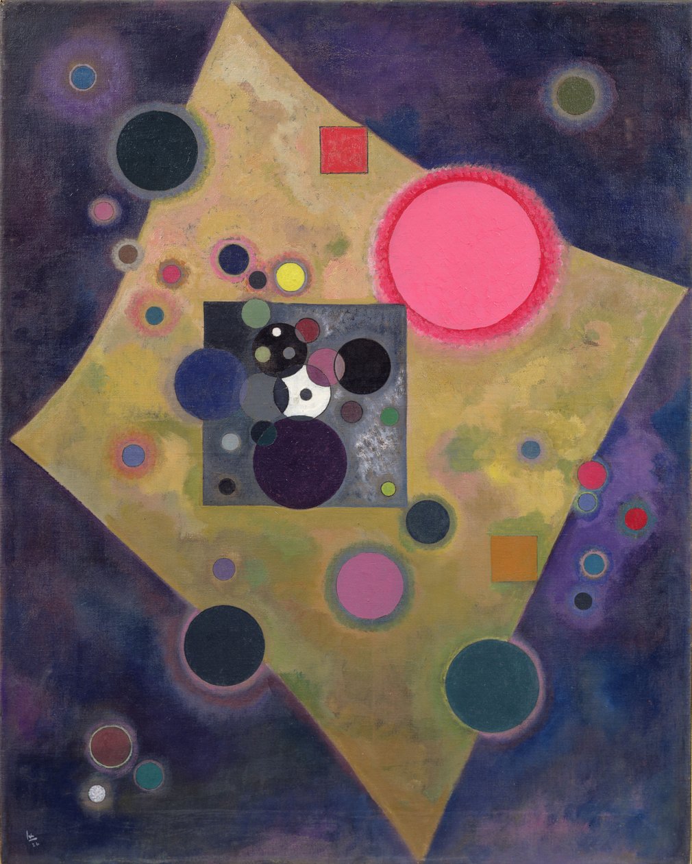 Accent en Rose, 1926 door Wassily Kandinsky