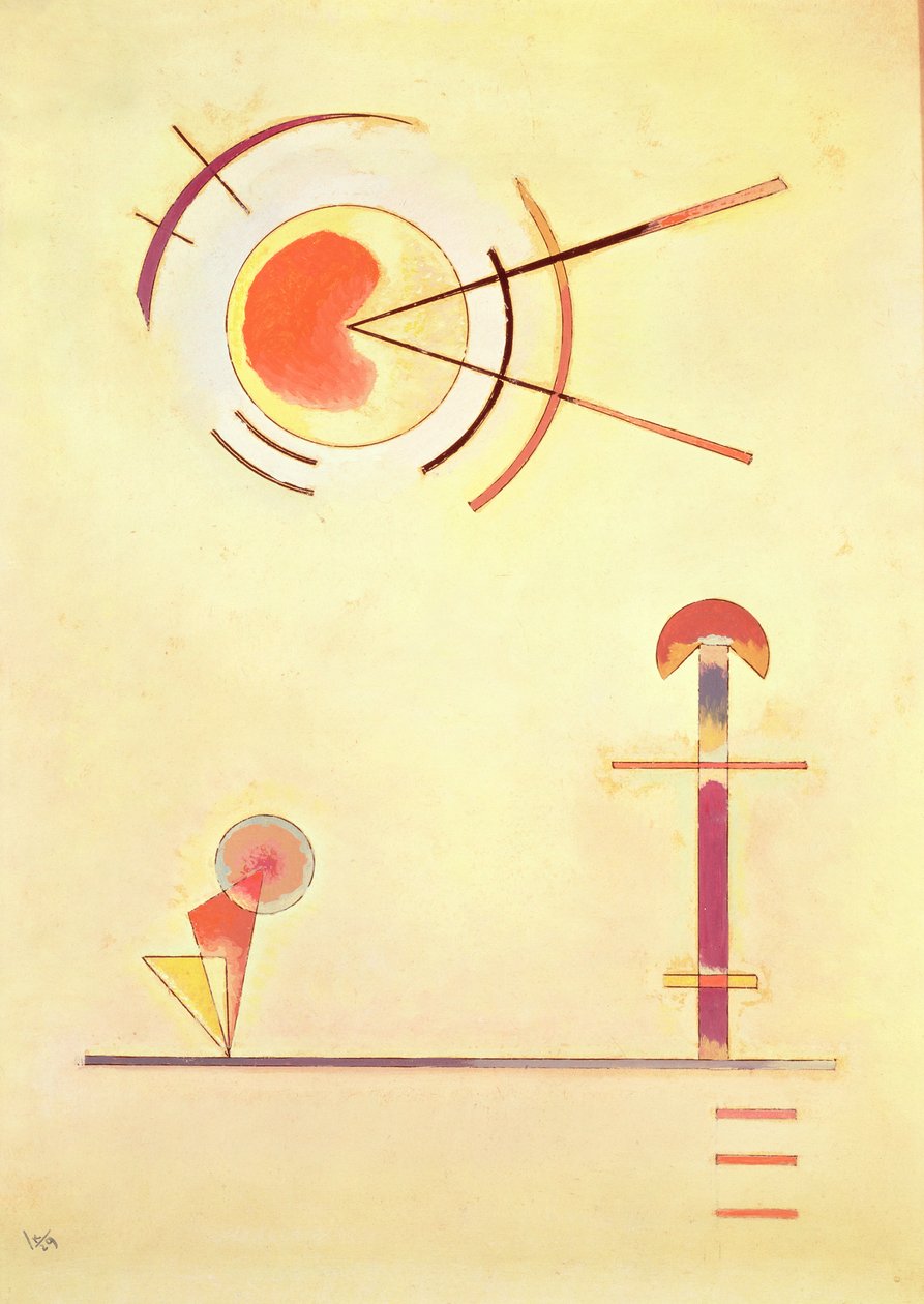 Compositie door Wassily Kandinsky