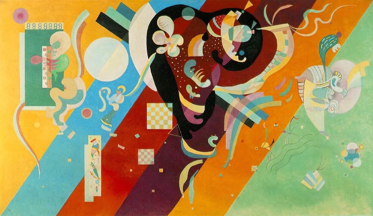 Compositie IX door Wassily Kandinsky
