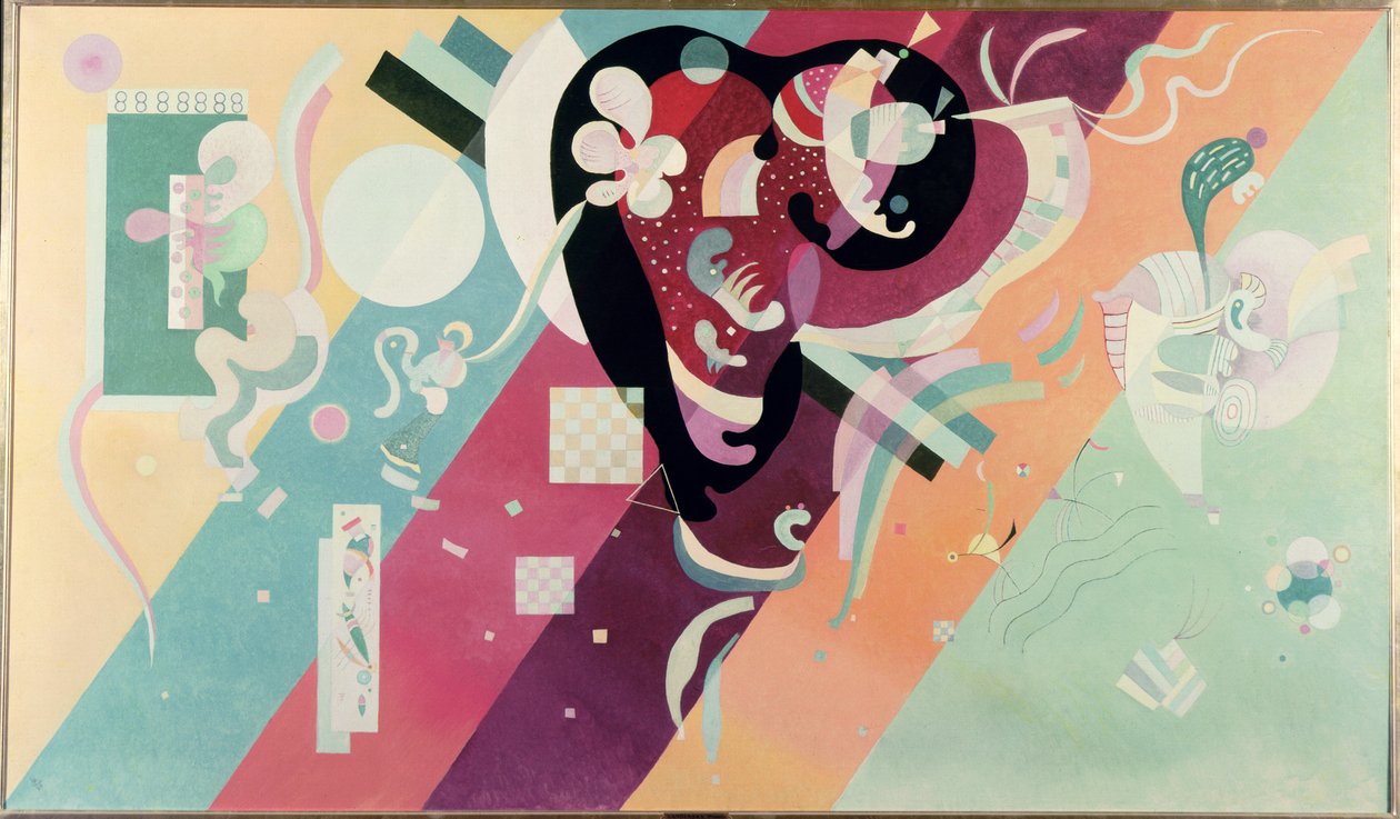 Compositie IX, 1936 door Wassily Kandinsky