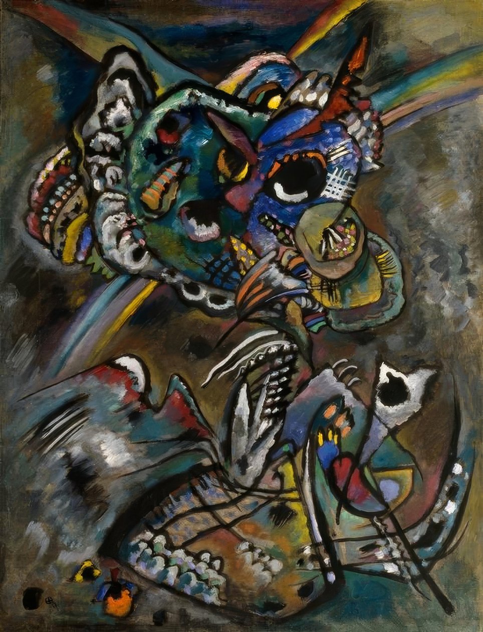 Schemering door Wassily Kandinsky