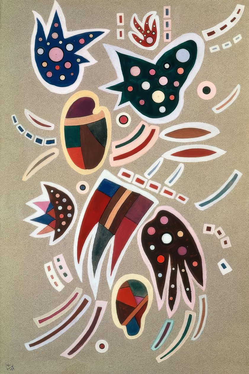 Gouache door Wassily Kandinsky