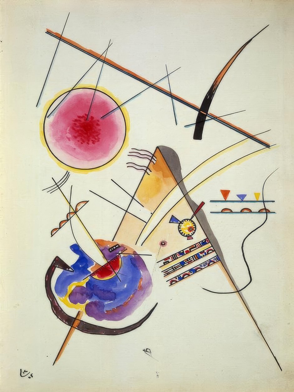 Compositie door Wassily Kandinsky
