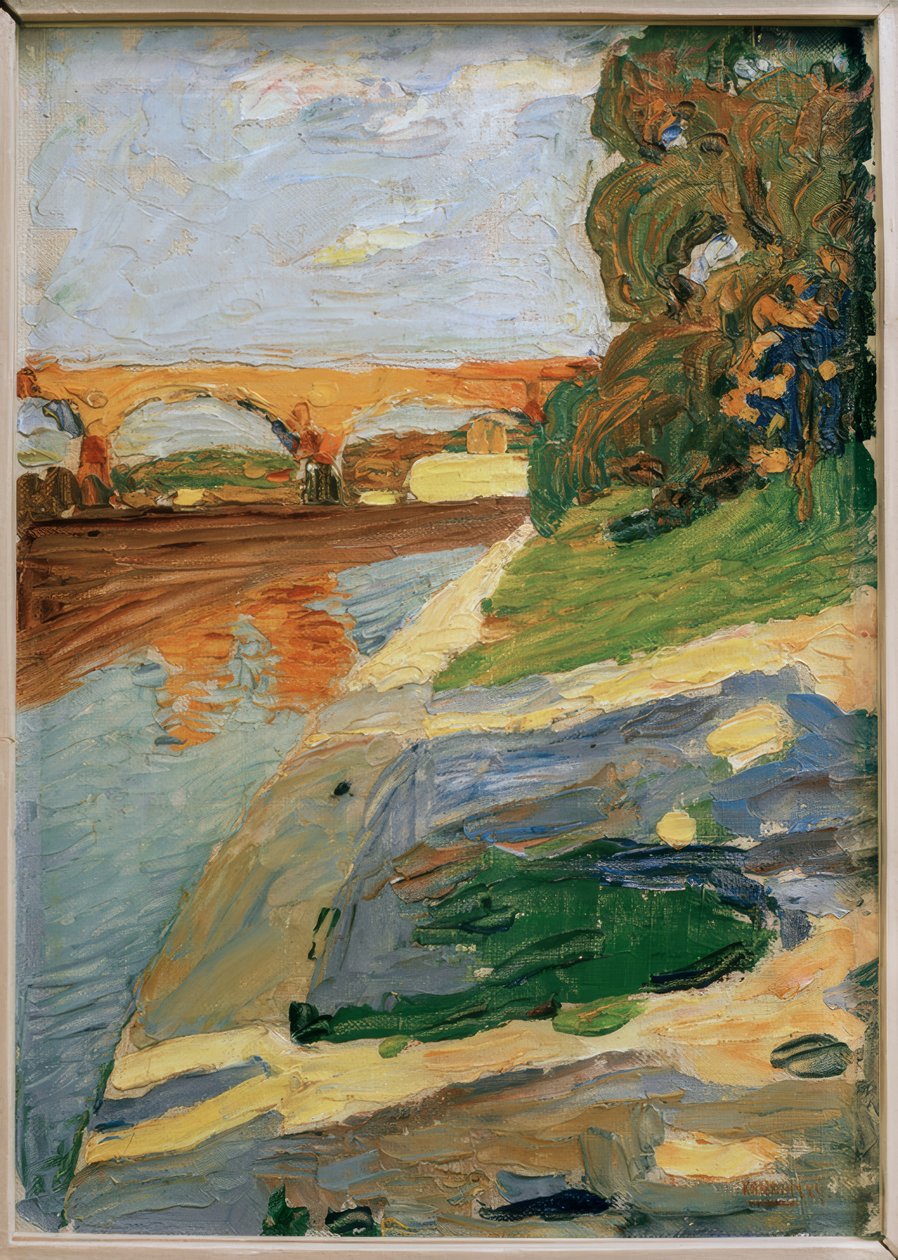 München – De Isar door Wassily Kandinsky