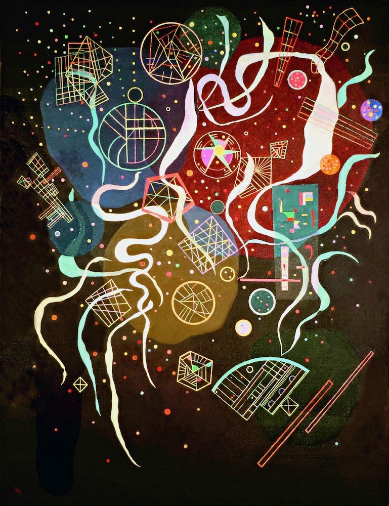 Beweging door Wassily Kandinsky