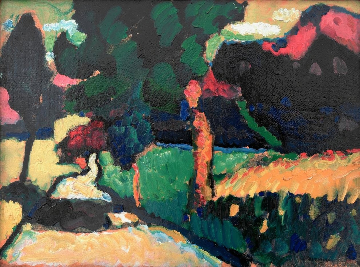 Murnau – Zomerlandschap door Wassily Kandinsky