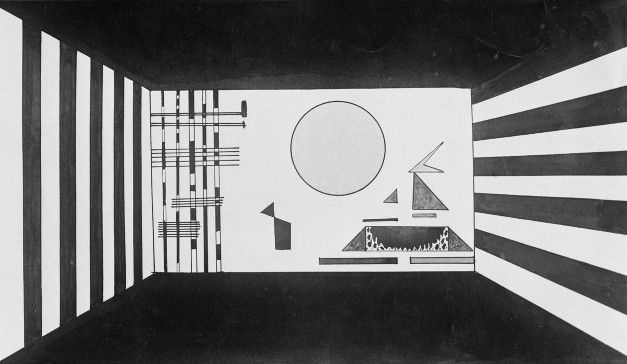 Afbeelding II, Gnomus door Wassily Kandinsky