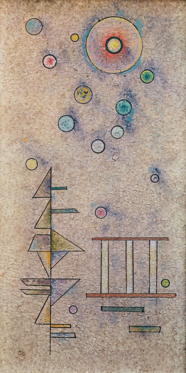 Nauwelijks, 1930 door Wassily Kandinsky