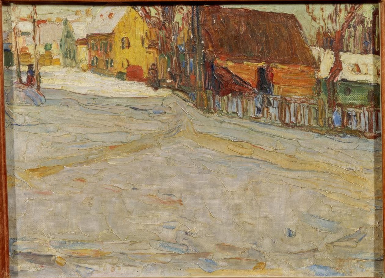 Stadslandschap door Wassily Kandinsky