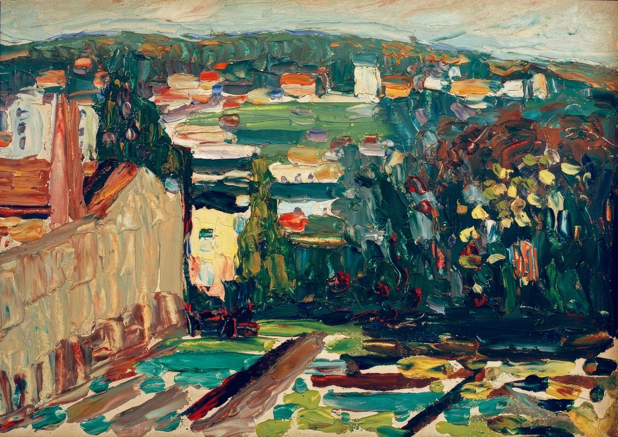 Sèvres I door Wassily Kandinsky