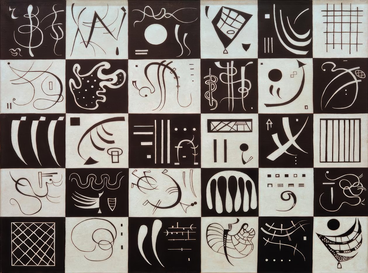 Dertig door Wassily Kandinsky